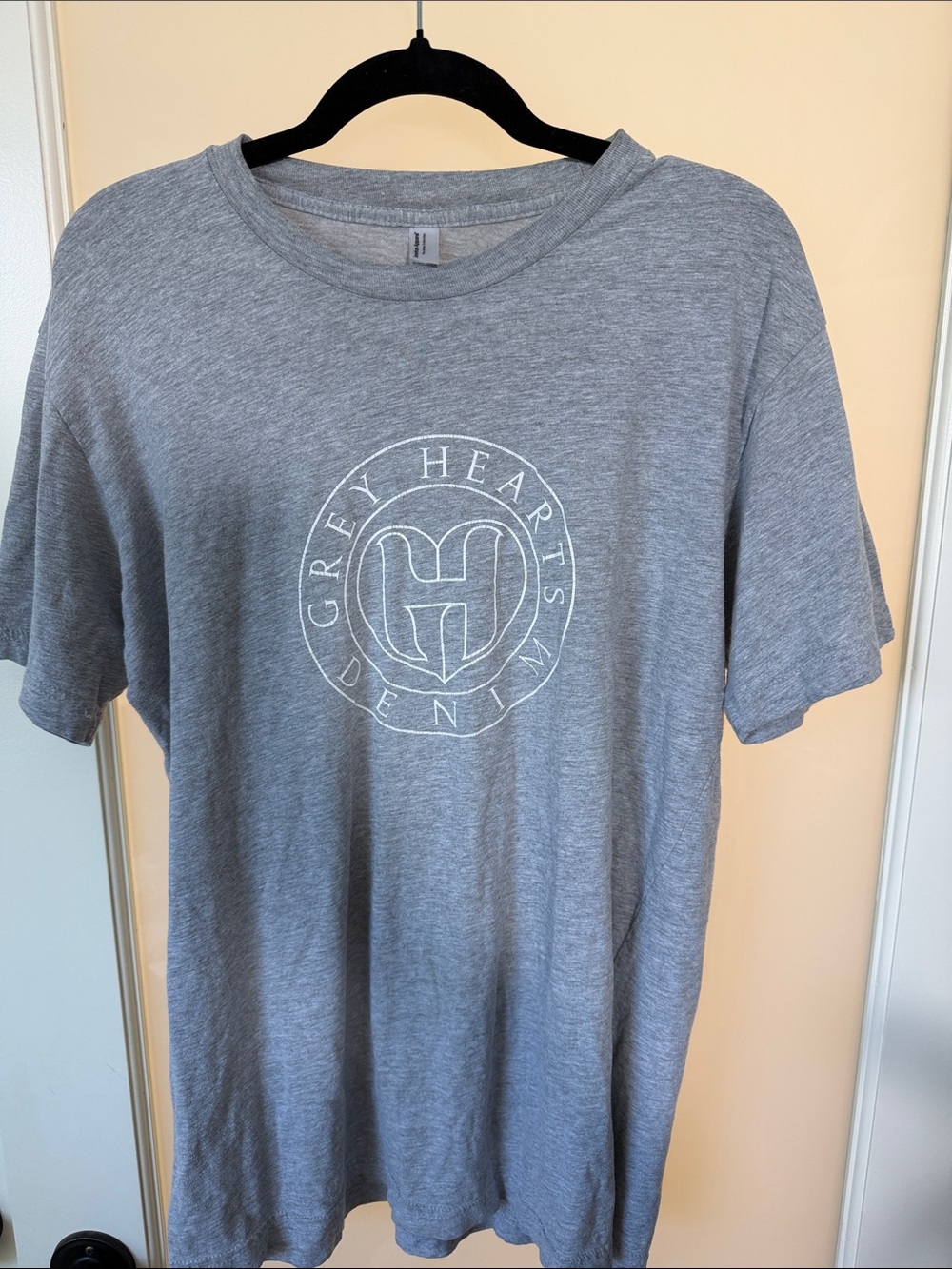 American Apparel Gray Short Sleeve Graphic Tee